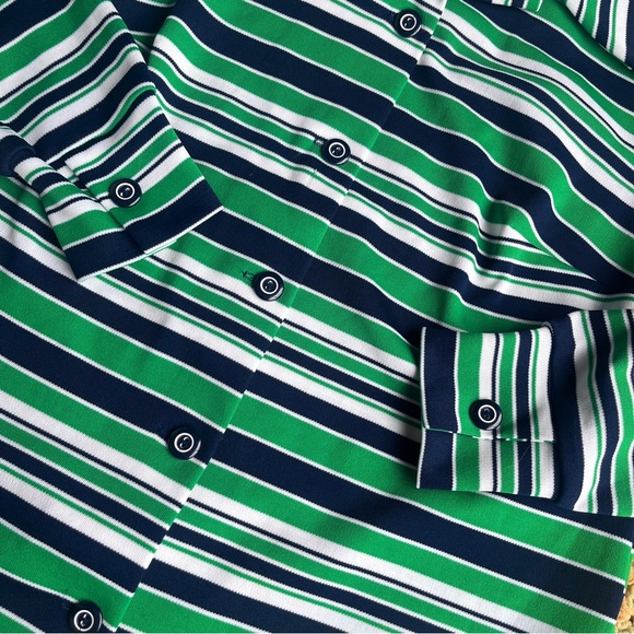 VTG Striped Butte Knit Polyester Top - Picture 6 of 6